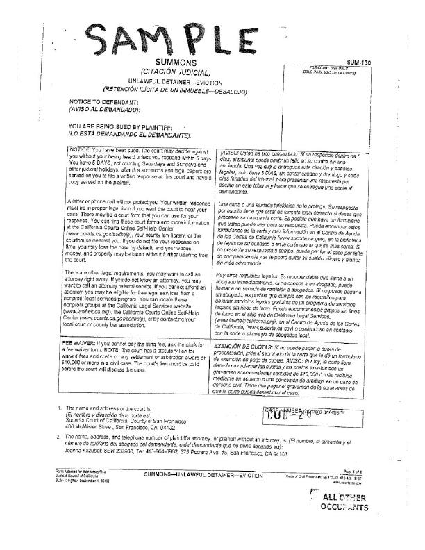 Sample Letter To Tenant To Pay Rent On Time from evictiondefense.org