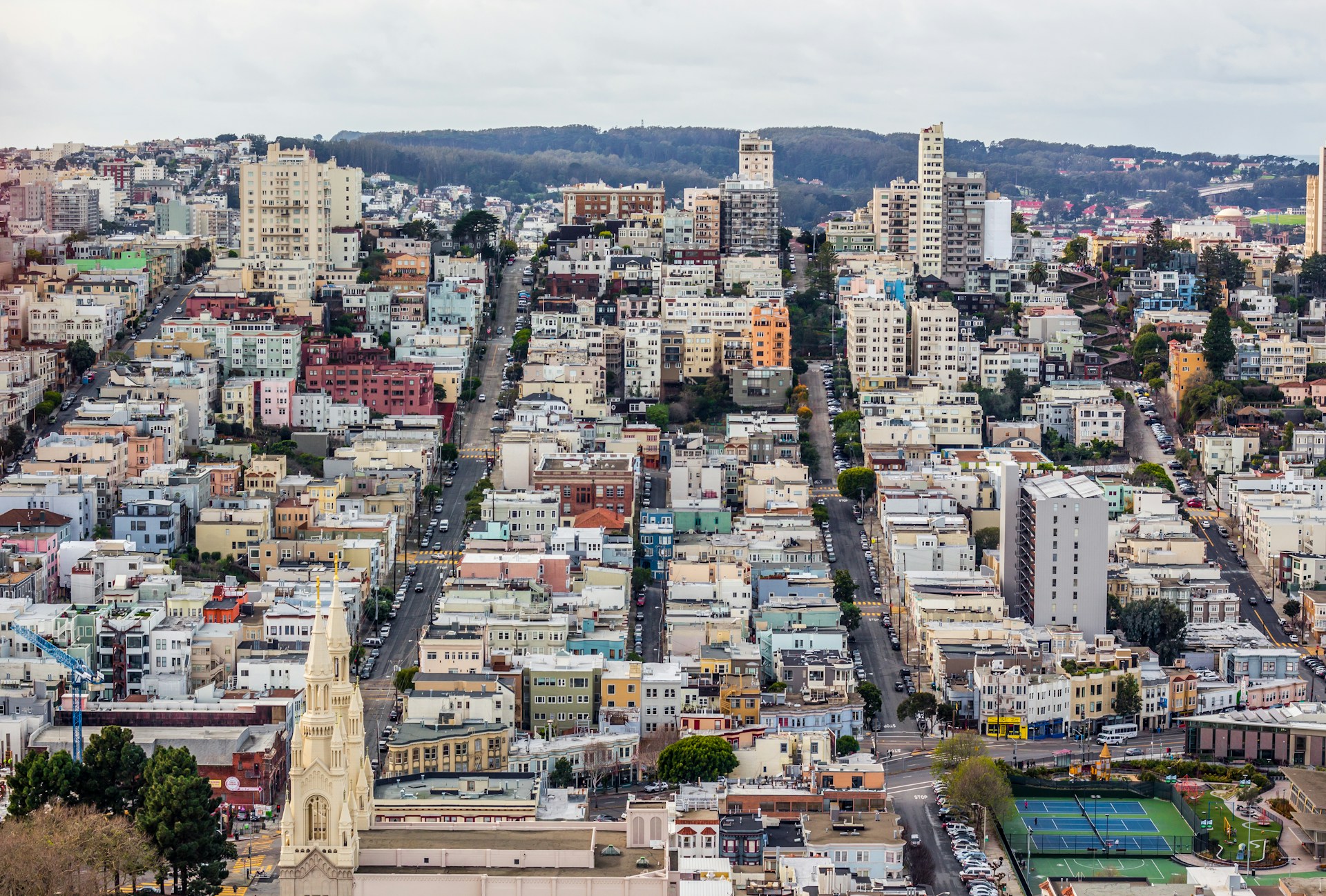 San Francisco city streets